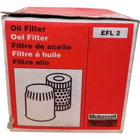 Filtro olio marca motocraft codice efl 2