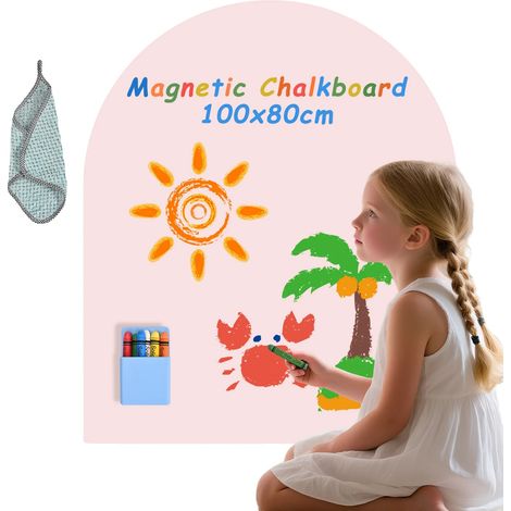 Magnettafel, Selbstklebend, Kindersichere Materialien, Rosa (1/2)