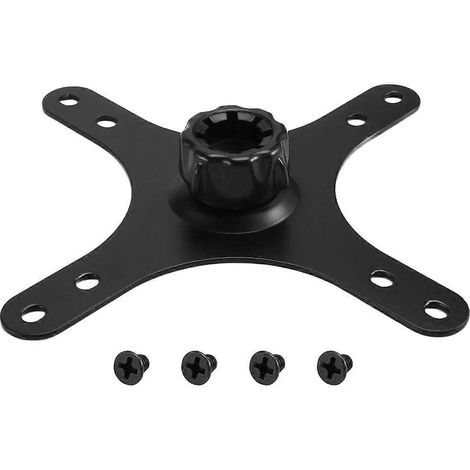 Montageplatte für tragbaren Monitor – Schwarzer Adapter