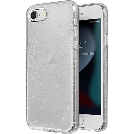 Custodia trasparente/con effetto lamé UNIQ LifePro Xtreme per iPhone SE 2022/ SE 2020/7/8. (1/5)