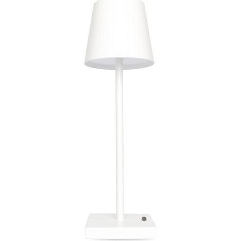 Lampada Da Tavolo Ricaricabile Usb 3 Colori Luce Bianca Calda Naturale Lume 10 W