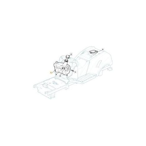 RÉSERVOIR DE CARBURANT NJNS 6LT (COL LONG) ORIGINAL STIGA - 325735133/0