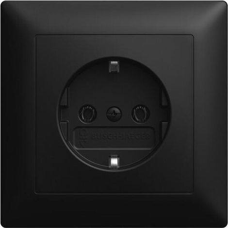 Busch-Jaeger SCHUKO STECKD.VOLLPL SW-MATT (20 EUJR-915)