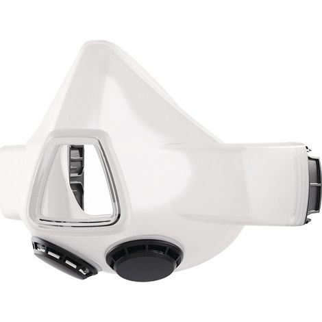Demi-masque étanche 4160.560.W avec valve expiratoire moyen OPTREL
