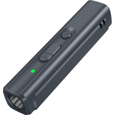 USB LED repoussant, Répulsif à ultrasons pour Chien Dispositif de Conduite de Chien Rechargeable Dresseur de Chien Portable Dispositif Anti-aboiement avec lanière à indicateur-DOU