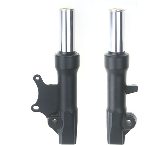 Modifizierter 10-Zoll-Hydraulikstoßdämpfer zur Modifizierung des Vorderrads eines Elektrorollers.