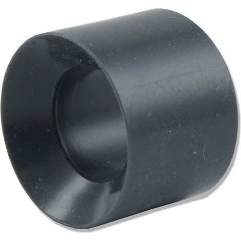 Raccord court en PVC de réduction 32 x 25 mm modifiant le diamètre des tuyaux d'installation d'eau (1/2)