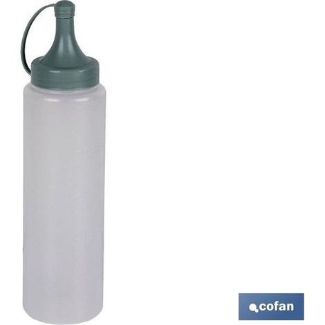 Basilikum-Modell, Ölflasche, 250 ml, grünes Wasser, 5 x 20 cm