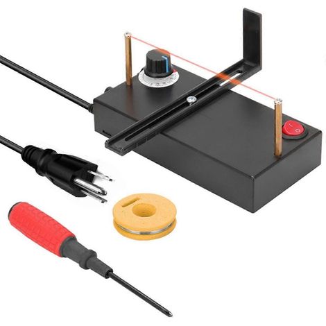 Petite machine de découpe à chaud manuelle, machine de découpe à fil chauffant électrique, coupe-ruban thermique (1/5)