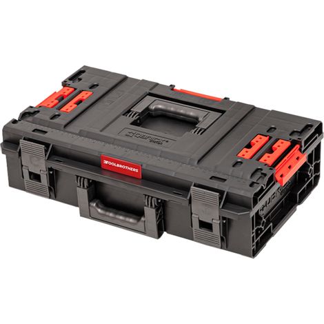 Toolbrothers RHINO XXL Werkzeugkoffer ECO Vario+ Höhe M 15,4 l IP66 mit herausnehmbaren Trennwänden