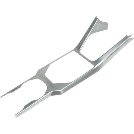 Cadre de levier de vitesse argenté, autocollant décoratif pour porte-gobelet garniture de panneau de vitesses, remplacement pour Polaris RZR PRO XP 2021 et ultérieur (1/5)