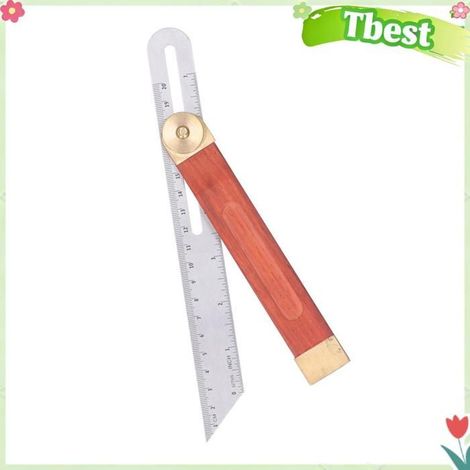 Tbest Biseau pour le travail du bois Glissement T Biseau, Outil d'Angle Outil d'Angle Réglable de Direction ' quincaillerie outil