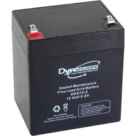 Batteria al piombo-acido 12 V - 5 Ah 90 x 70 x 107 mm