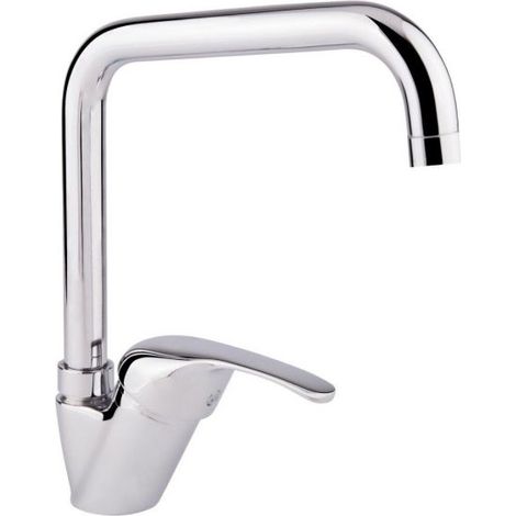 Rubinetto Miscelatore Cucina Lavello Lavabo canna alta cromato Monocomando 69140