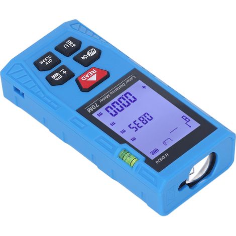 Hochpräziser, tragbarer Laser-Entfernungsmesser, ABS-Gehäuse, digitaler Distanzmesser für Messarbeiten (1/5)