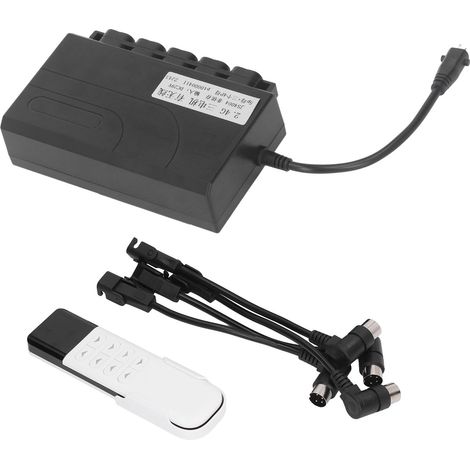 Telecomando wireless a inclinazione singola per 1-3 motori, 2,4 GHz, per inclinare mobili, finestre TV e sollevatori per letti, 29 V CC (1/5)
