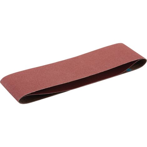 Draper Cloth Sanding Belt 150 x 1220mm, 80 Grit, Pack of 2