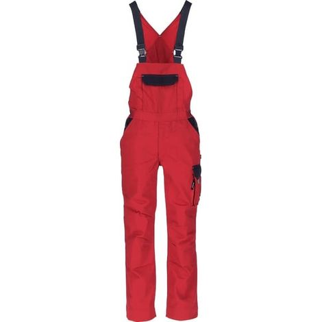 Salopette rouge-bleu marine taille XS UNIVERSEL KW103030080075 (1/5)