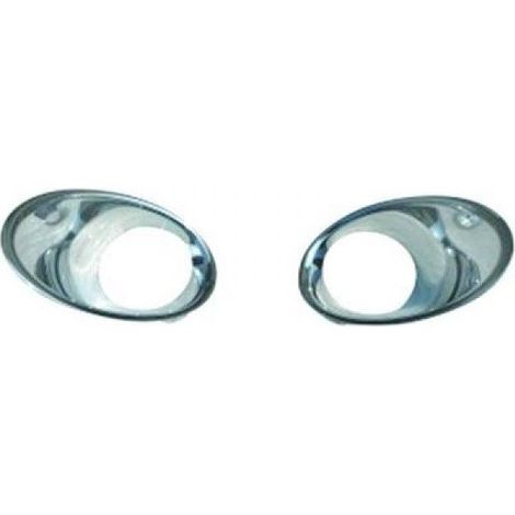 Moulures, enjoliveurs chromés anti-brouillards kit Renault Megane 3 phase 2 2012-2014