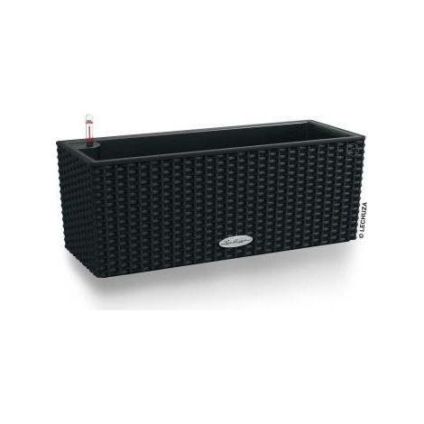 Jardiniere - Balconera cottage 50 - Kit complet - Noir graphite - 8 L - LECHUZA