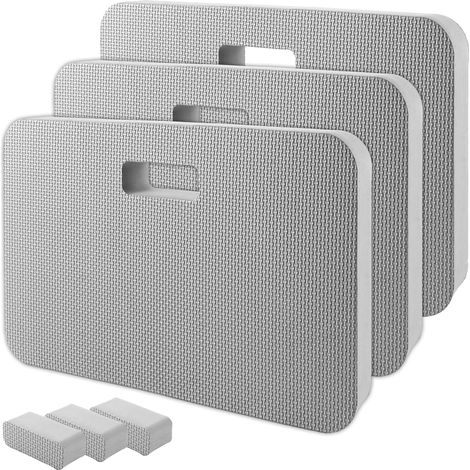 Garden Kneeling Cushions, Grey 43 x 28 x 4 cm, Thick, Waterproof, Multi-Use for Work, Yoga, Gardening, Baby Bath (1/5)