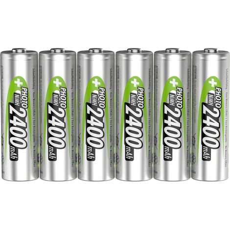 Ansmann 1322-0000-510 Pile rechargeable LR6 (AA) NiMH 2400 mAh 1.2 V 6 pc(s) (1/3)