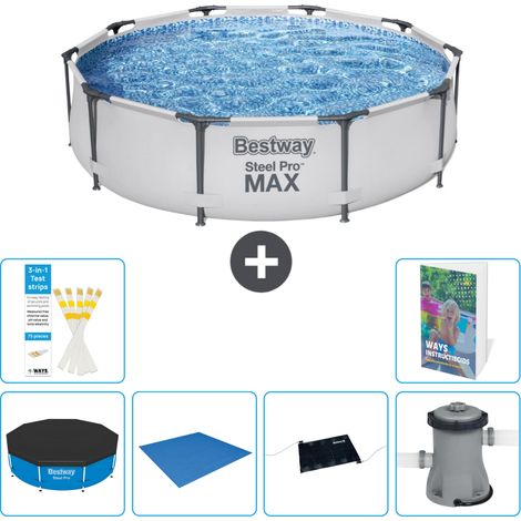 Bestway Steel Pro MAX Rund - 305x76 cm - 7-teilig S40