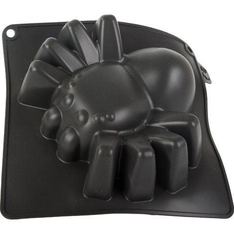 Grand moule à gâteau araignée en silicone pour Halloween