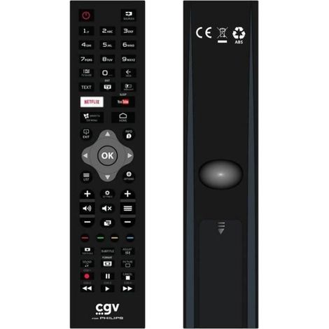 Telecomando di ricambio - CGV - FIDELIO Philips - Per televisori Philips - Senza programmazione - Pronto all'uso