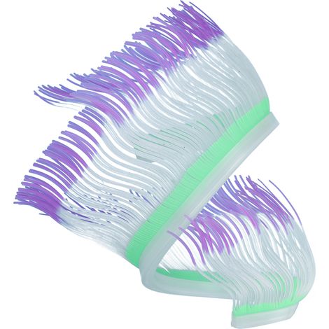 Décorations d'aquarium : anémone de mer, plante artificielle lumineuse en silicone, violette (1/5)