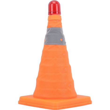 Type de feu de signalisation, 301919CM, barrière routière réfléchissante télescopique pour vision nocturne, cône de sécurité de signalisation relevable. (1/5)