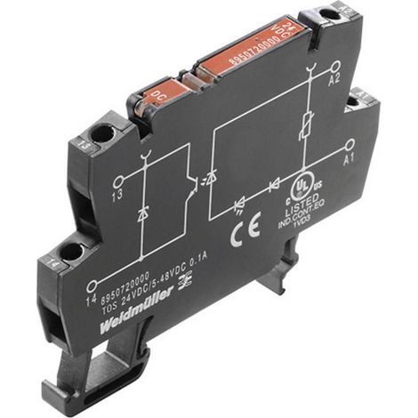 Weidmüller Relais statique 8950820000-1 0.1 A Tension de contact (max.): 48 V/DC 1 pc(s)