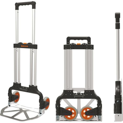Chariot pliant en aluminium Kompact 70 kg compact portable - Brixo (1/5)