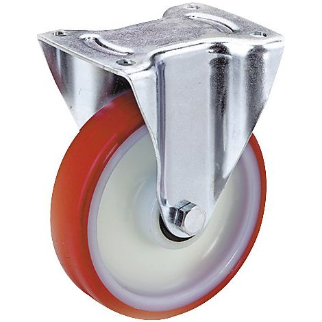 Roulettes pivotantes à bandage en polyuréthane TENTE 3478UAR100P62 (1/3)