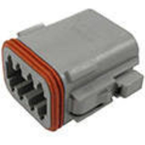 TE Connectivity DT06-08SA-C015 Rundstecker Buchse, gerade Gesamtpolzahl: 8 Serie (Rundsteckverbinder