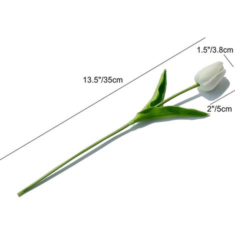 Kunstblumen-Mini-Tulpen zur Dekoration von Wohnzimmern und Wohnzimmern (Materialkosten für Blumenarrangements) (1/5)