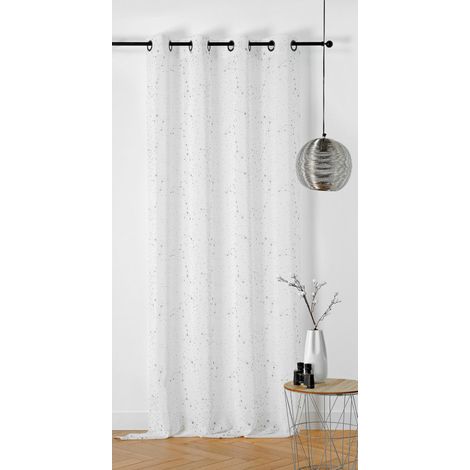 Rideau d'ameublement enfant "Zodiaque" - 150x240cm - Blanc (1/2)