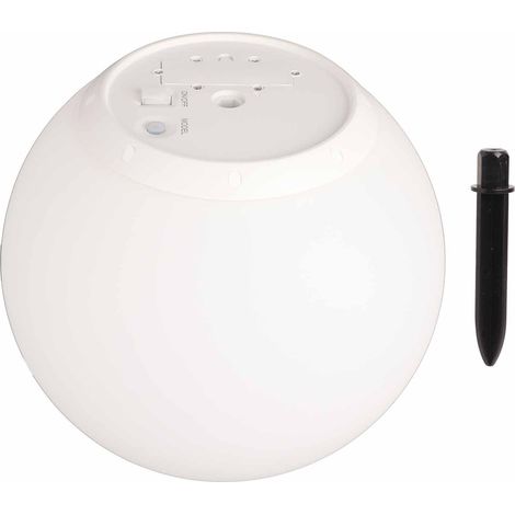 Lampe solaire de jardin à 9 lumières LED colorées, globe solaire étanche pour extérieur, jardin et pelouse. (1/5)