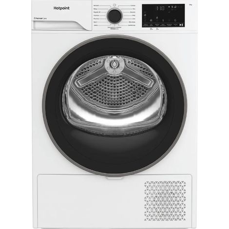 Hotpoint Ariston HPT 84D BS IT, Capacità 8kg, classe C, EasyIron, PetHair Removal Profondità mobile 54cm (1/5)