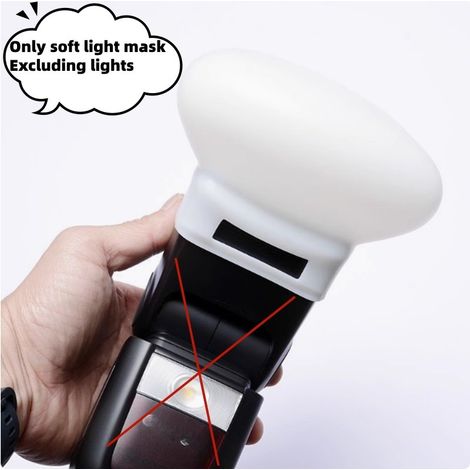 Oval white silicone lampshade V860IIIV850IIITT685TT600TT520 soft silicone light