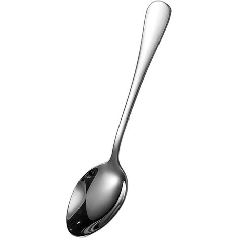 Ensemble de couverts portables en acier inoxydable : couteau à steak, fourchette, cuillère. Vaisselle épaisse. (1/5)