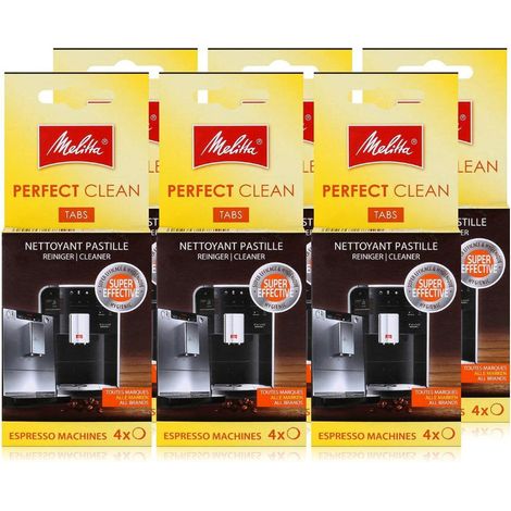 SOS Accessoire Lot de 6 tablettes de nettoyage pour Cafetière, Machine à Café MELITTA 6762481