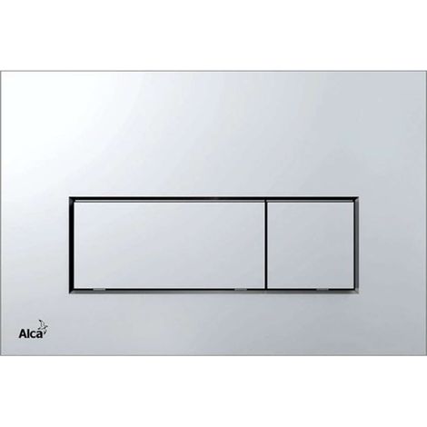 Piastra di comando Alca Two-touch, cromo lucido (M571) (1/3)