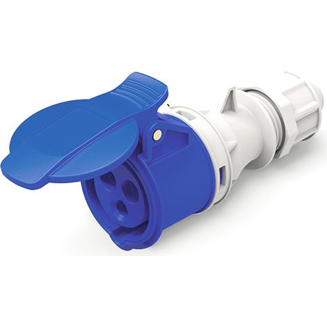 Base móvil industrial IP44 2p+e 16A
