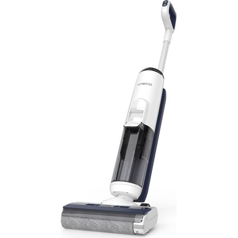 Tineco iFLOOR 5 Breeze Complete Aspirapolvere a bastone 2 in 1 Batteria Secco e bagnato Senza sacchetto Bianco, Nero