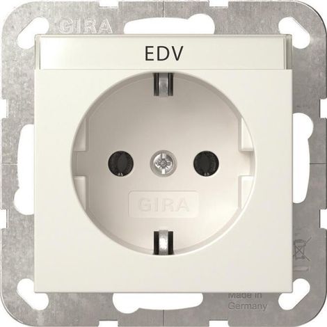 Gira Presa SCHUKO BSF System 55 Bianco puro [445703], 4457 03
