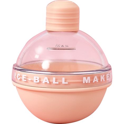 Moule à Boules de Glace Rose en Silicone Sans Odeur et Sans Toxines pour Cocktails (1/5)