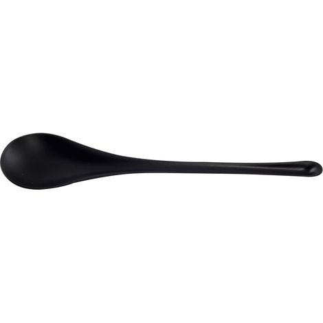 EKO Cuillère noire en CPLA 18 cm - 1500 unités - Betik
