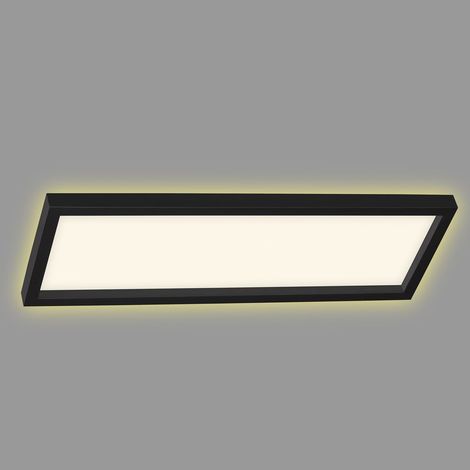 Lampada da soffitto LED Lampada da soffitto Effetto retroilluminazione 22 Watt Nero Briloner (1/5)