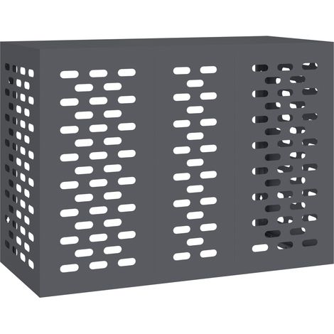 Air Conditioner Cover Anthracite 110 x 50 x 80 cm vidaXL (1/5)